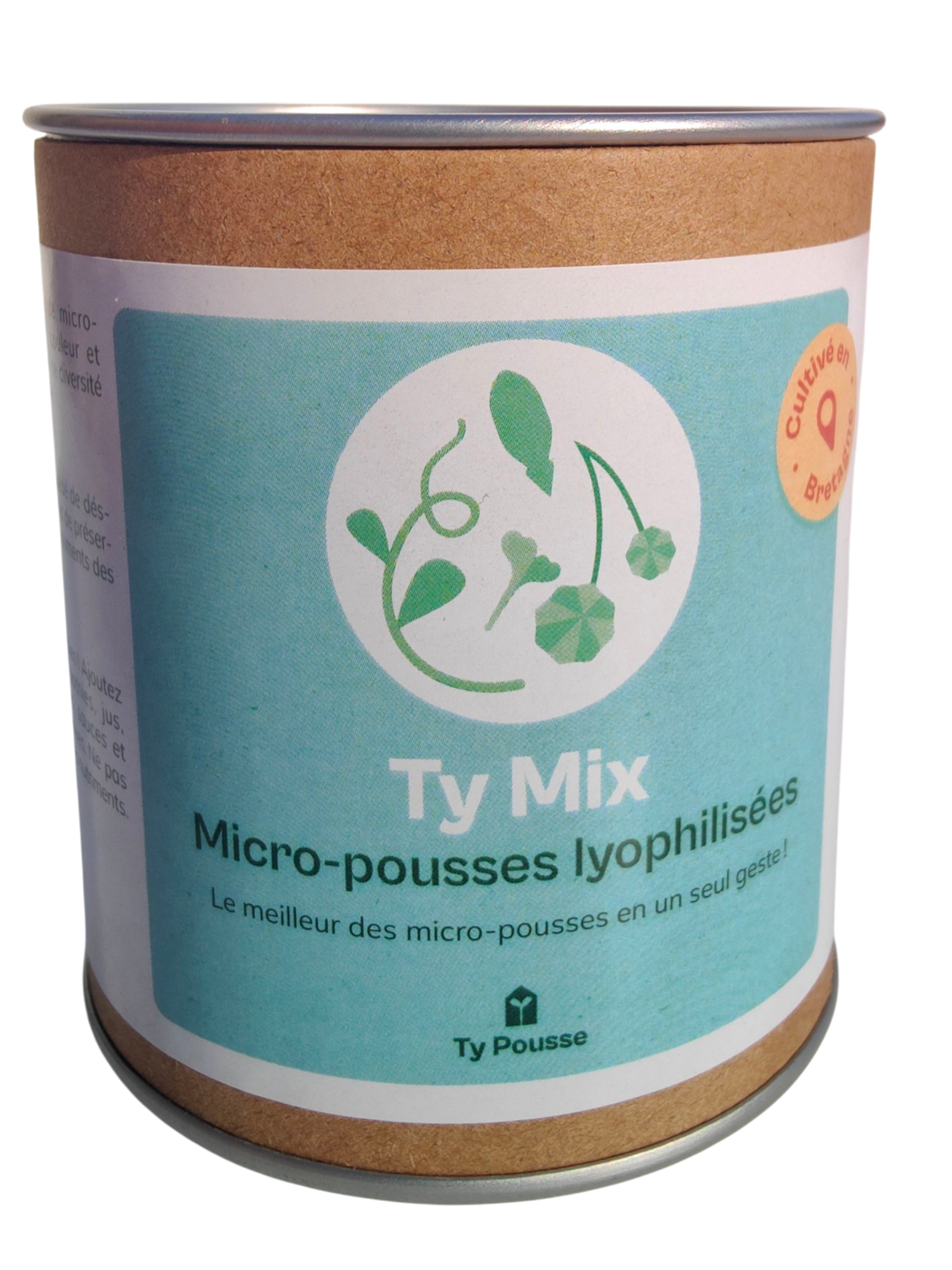 Mélange de micro pousses - Ty Mix - lyophilisées et bio