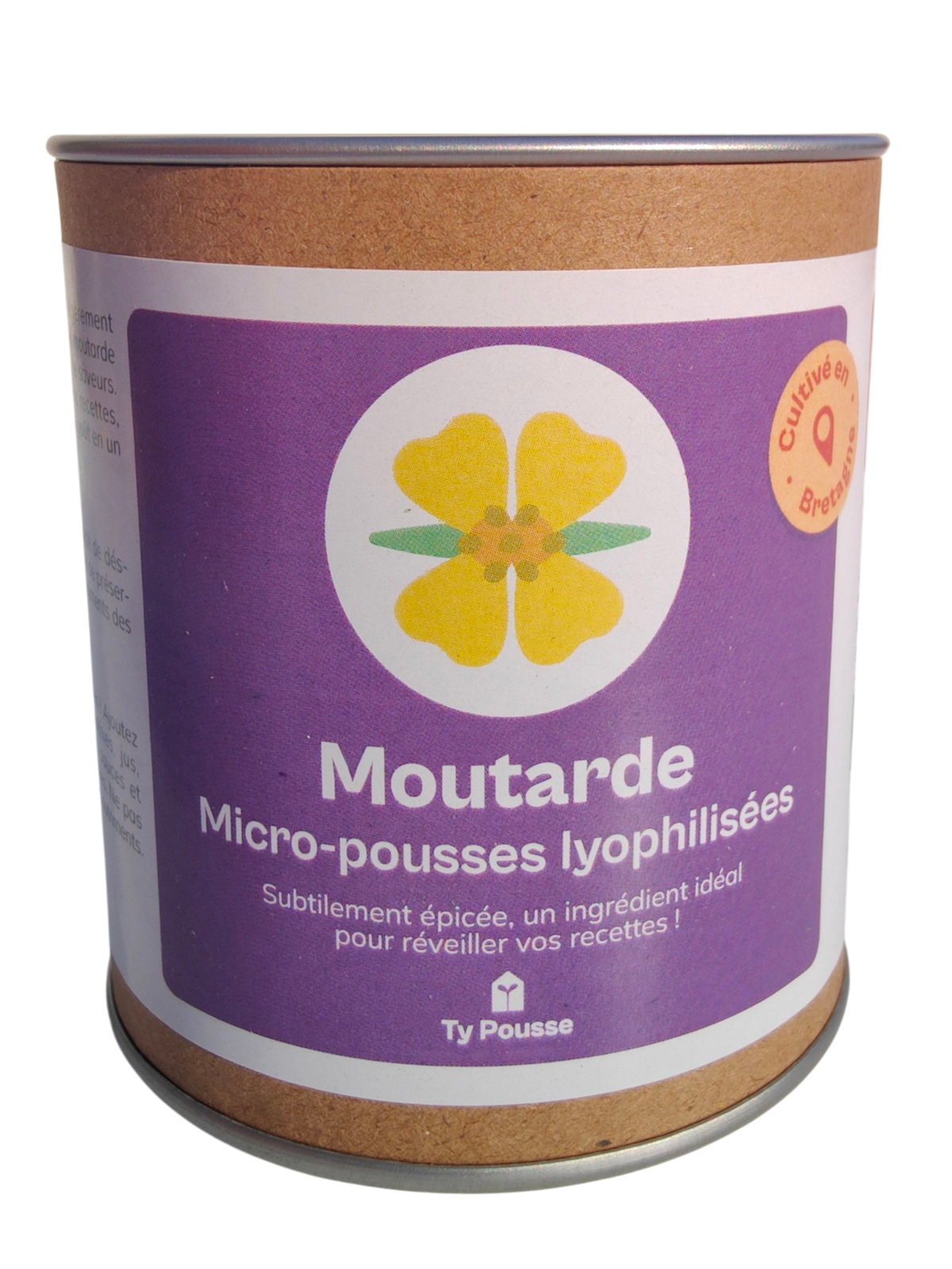 Micro pousses de Moutarde lyophilisées et bio