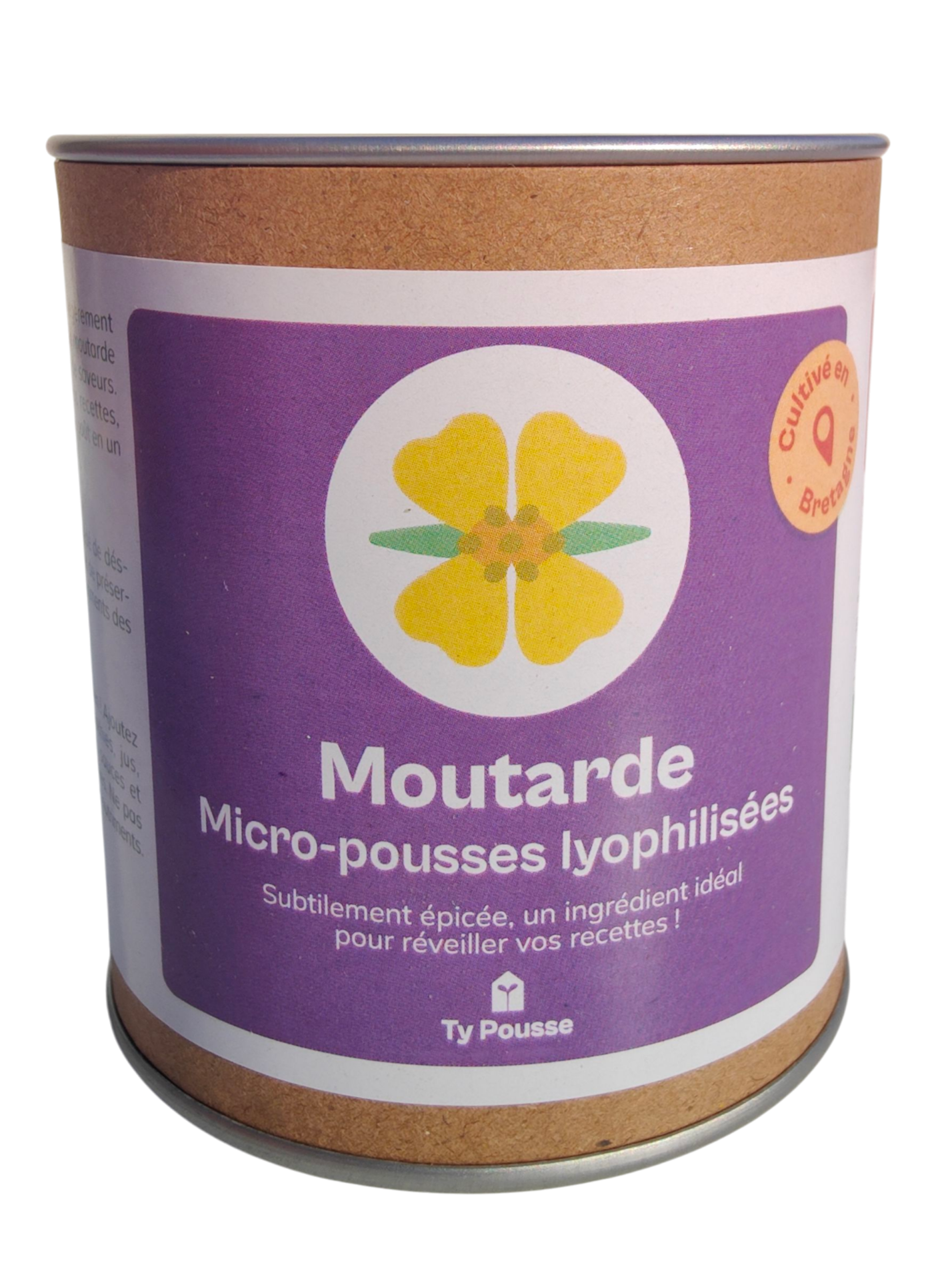 Micro pousses de Moutarde lyophilisées et bio