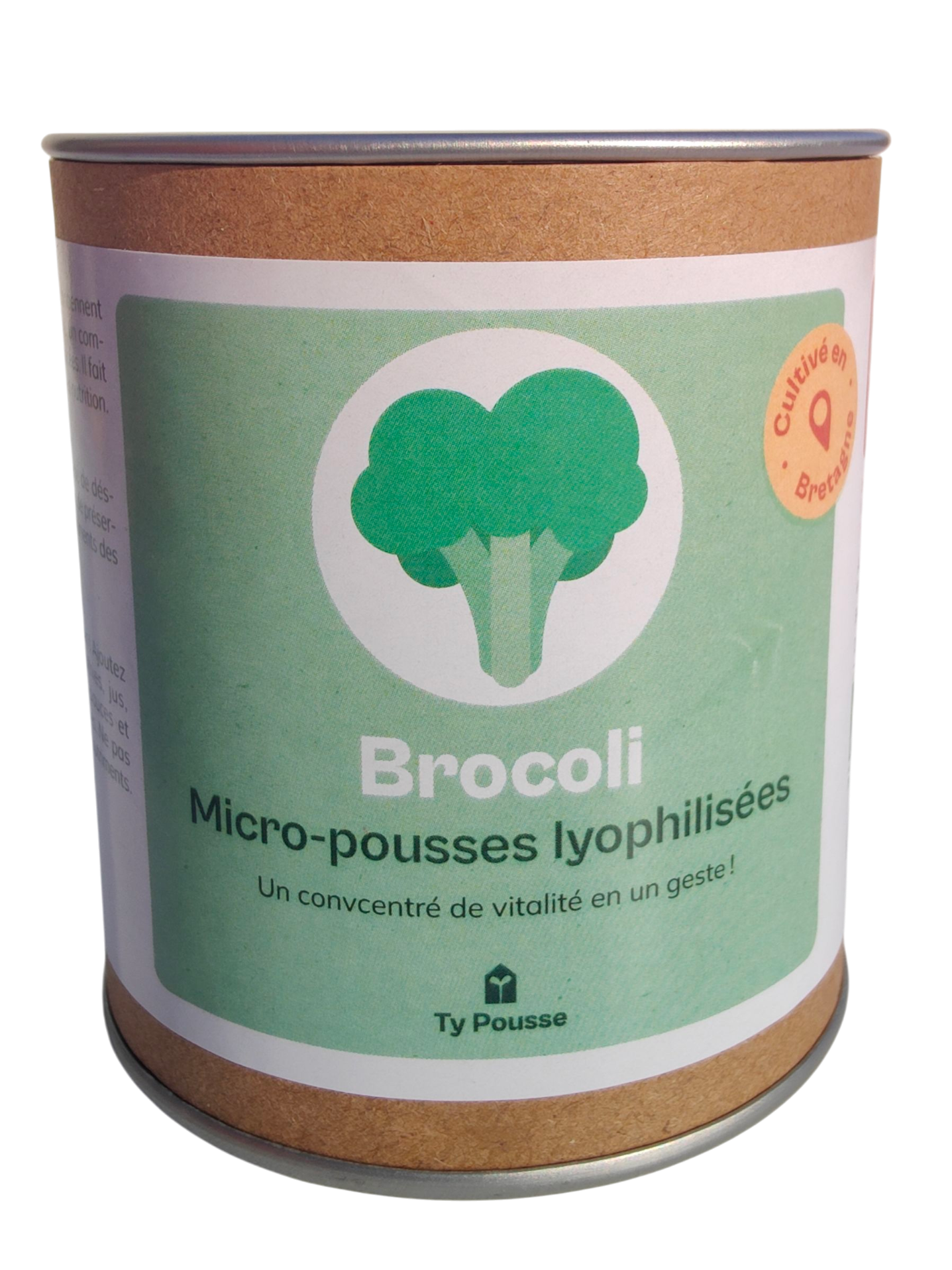 Micro pousses de Brocoli lyophilisées et bio