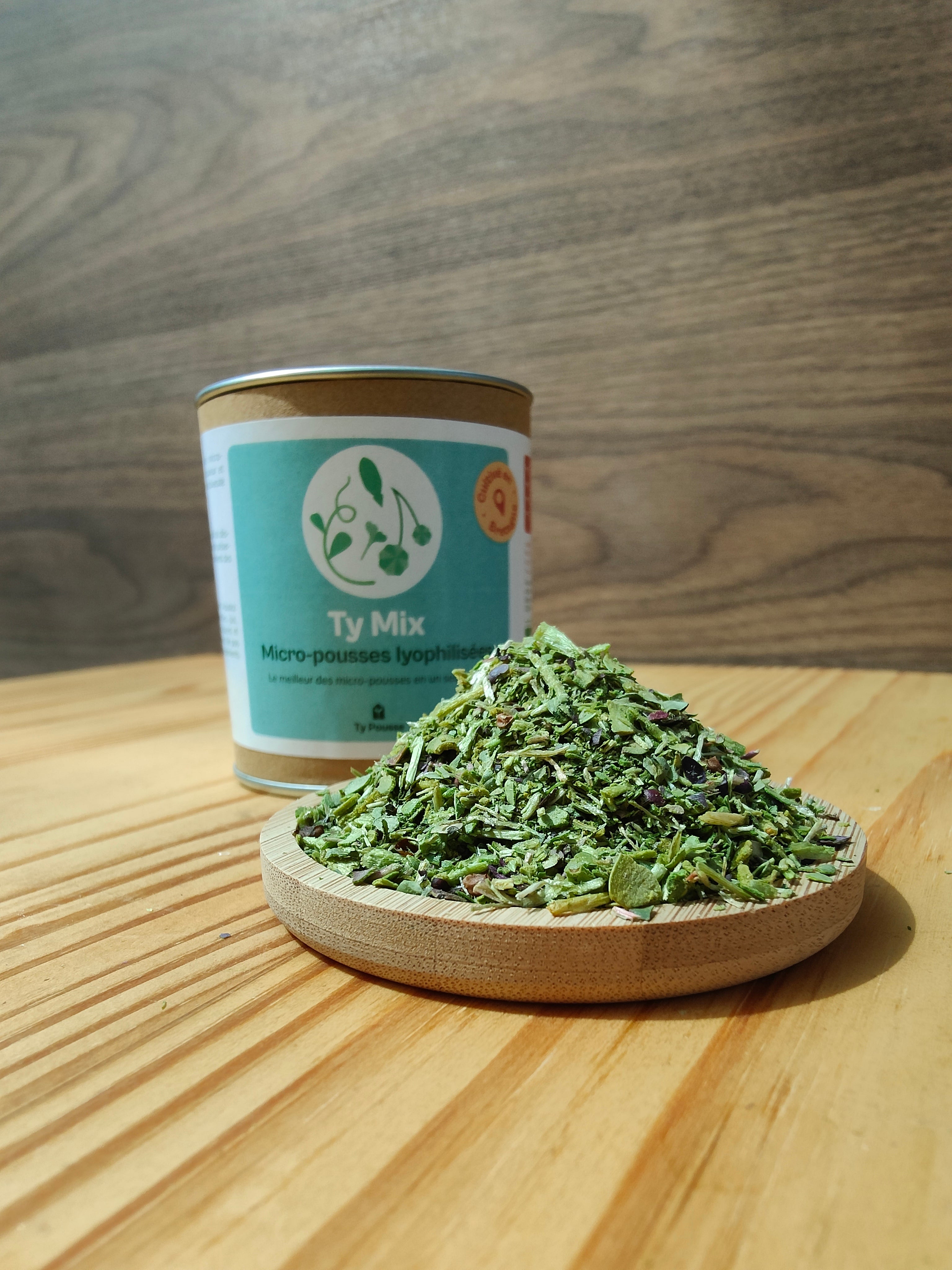 Mélange de micro pousses - Ty Mix - lyophilisées et bio