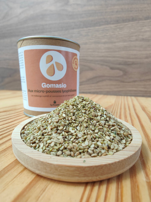 Gomasio aux Micro Pousses Lyophilisées Bio