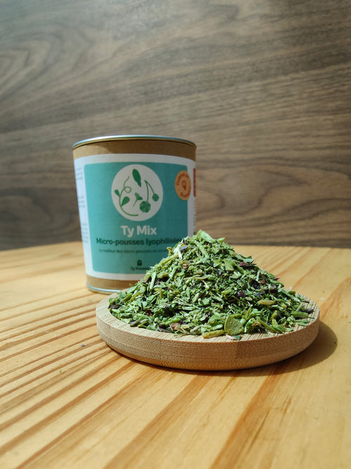 Mélange de micro pousses - Ty Mix - lyophilisées et bio